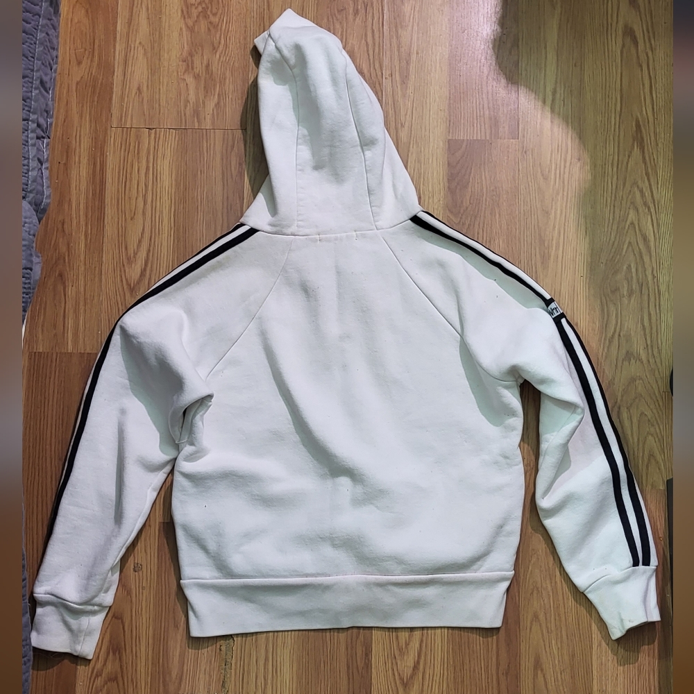 Roots Vintage White Vh-One Front Zip Hoodie S - Picture 2 of 6
